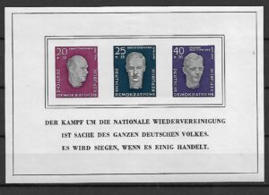 SŁAWNI LUDZIE DDR MI.BL.15**