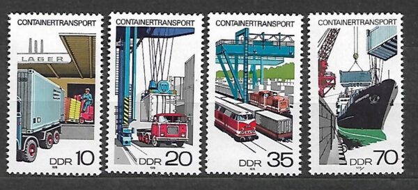 TRANSPORT KONTENEROWY DDR MI.2326-2329**