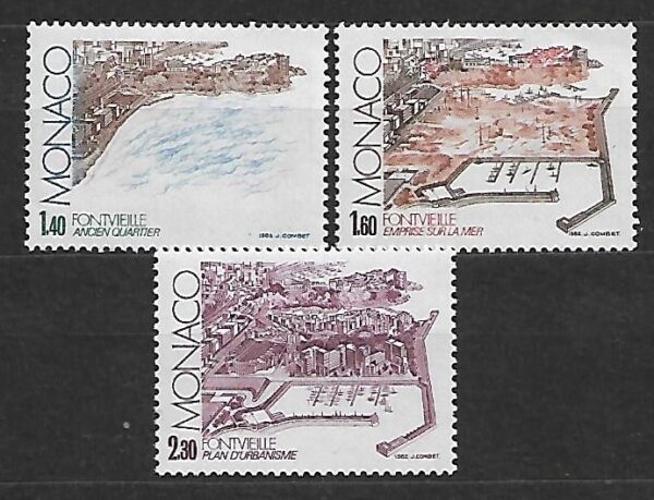 ARCHITEKTURA MONAKO MI.1528-1530**