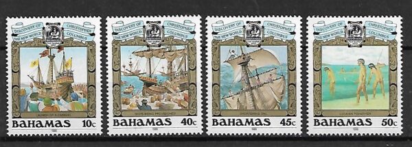 KRZYSZTOF KOLUMB BAHAMY MI.715-718**