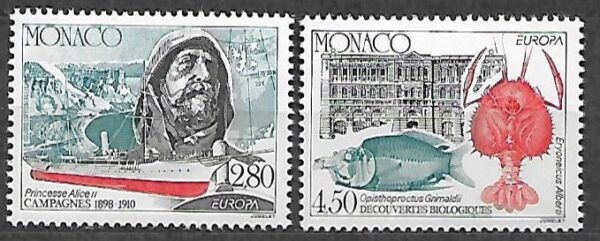 RYBOŁÓWSTWO MONAKO MI.2178-2179**