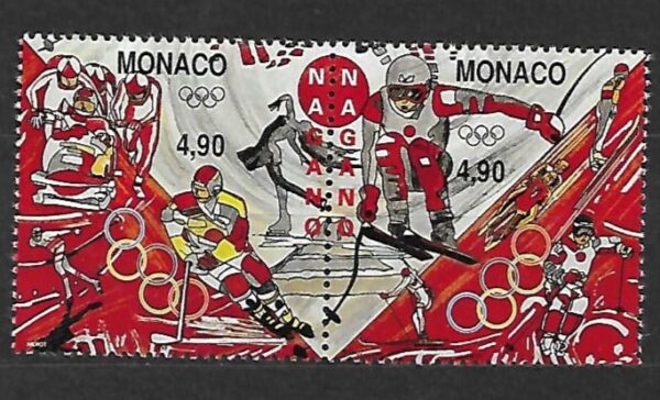 OLIMPIADA ZIMOWA MONAKO MI.2390-2391**