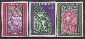 FRESKI ANDORRA FRANCUSKA MI.226-228**
