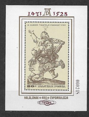 MALARSTWO WĘGRY MI.BL.136**