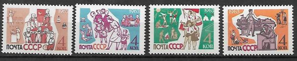 PIONIERZY ZSRR MI.2712-2715**