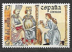 DZIEŃ ZNACZKA HISZPANIA MI.2741**