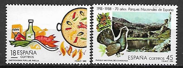 GASTRONOMIA HISZPANIA MI.2816-2817**