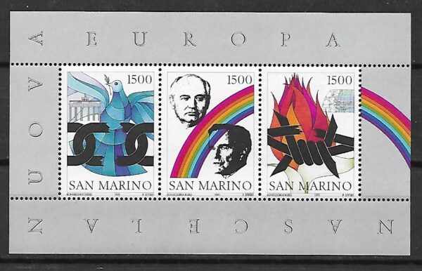 EUROPA  SAN MARINO MI.BL.14**