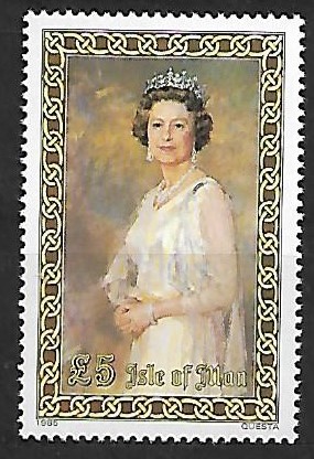 KRÓLOWA ELŻBIETA II WYSPA MAN MI.277**