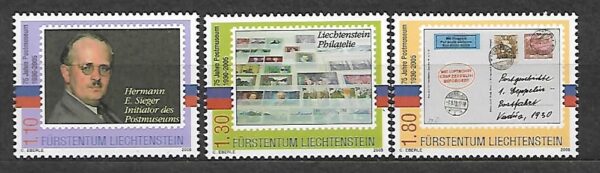 DZIEŃ ZNACZKA LIECHTENSTEIN MI.1380-1382