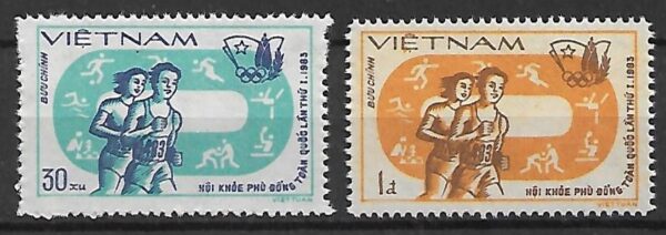 OLIMPIADA LETNIA WIETNAM MI.1369-1370**