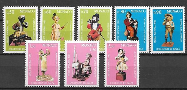 FIGURKI MONAKO MI.1608-1615**
