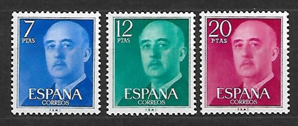 GENERAŁ FRANCO HISZPANIA MI.2120-2122**