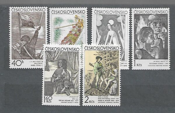 MALARSTWO CZECHOSŁOWACJA MI.1981-1986**