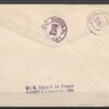 FI.441 LIST POLECONY LOTNICZY Z POZNANIA DO USA Z 1947 R - obrazek 2