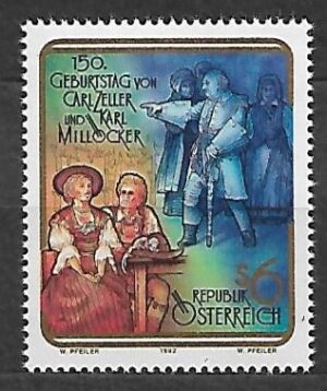 SŁAWNI LUDZIE AUSTRIA MI.2060**