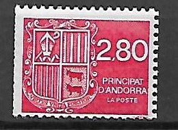 HERBY ANDORRA FRANCUSKA MI.458**