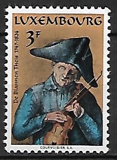 SŁAWNI LUDZIE LUXEMBURG MI.886**