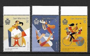 RODZINA SAN MARINO MI.2743-2745**