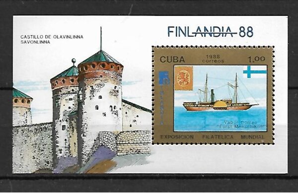 MARYNISTYKA KUBA MI.BL.105**