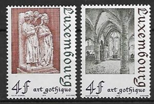 SZTUKA LUXEMBURG MI.887-888**