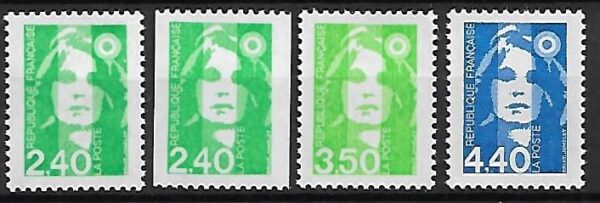 SZTUKA FRANCJA MI.2965-2967A,C**