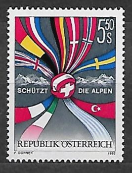 CHROŃ ALPY AUSTRIA MI.2065**WSPÓLNE WYDANIE