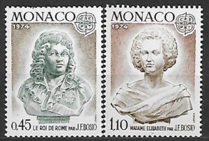 EUROPA CEPT MONAKO MI.1114-1115**