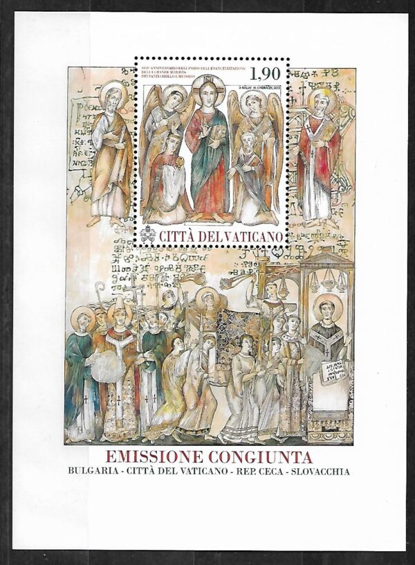 MALARSTWO WATYKAN MI.BL.42**