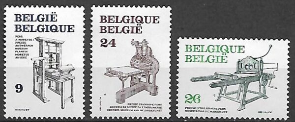 SZTUKA BELGIA MI.2361-2363**