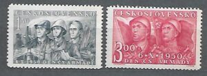 WOJSKO CZECHOSŁOWACJA MI.626-627**