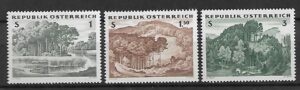 KRAJOBRAZY AUSTRIA MI.1123-1125**