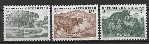 KRAJOBRAZY AUSTRIA MI.1123-1125**