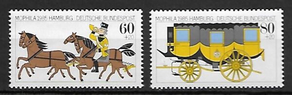 AMBULANS POCZTOWY RFN MI.1255-1256**