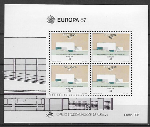 EUROPA CEPT PORTUGALIA MI.BL.54**