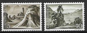 KRAJOBRAZY LIECHTENSTEIN MI.404-405**