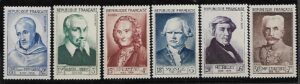 SŁAWNI LUDZIE FRANCJA MI.965-970**