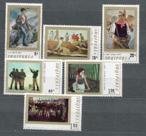 MALARSTWO ALBANIA MI.1513-1518**