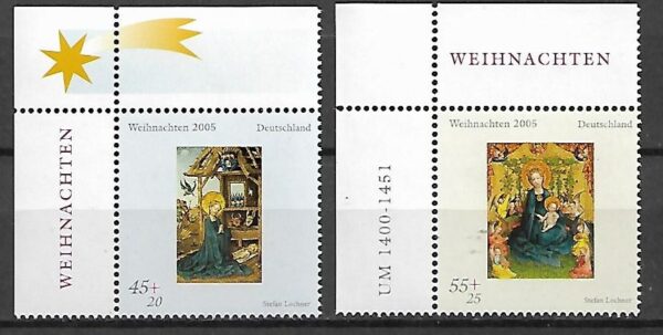 BOŻE NARODZENIE RFN MI.2492-2493**
