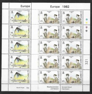 EUROPA GIBRALTAR MI.ARK.451-452**