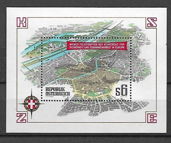 MAPA AUSTRIA MI.BL.8**