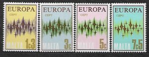 EUROPA CEPT MALTA MI.450-453**
