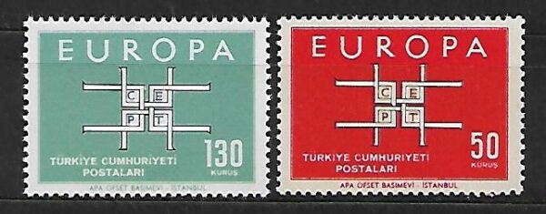 EUROPA CEPT TURCJA MI.1888-1889**