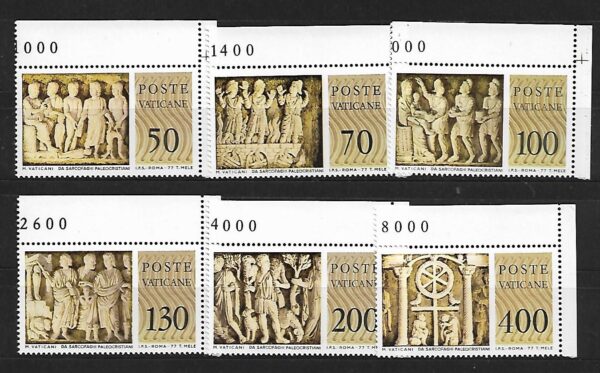 SZTUKA WATYKAN MI.711-716**