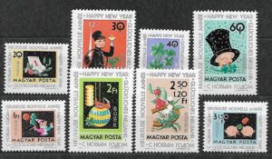 NOWY ROK WĘGRY MI.1983-1990**