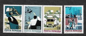 SŁUŻBY BEZPIECZEŃSTWA RUMUNIA MI.2883-2886**