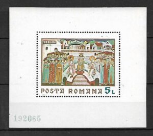 MALARSTWO RUMUNIA MI.BL.76**