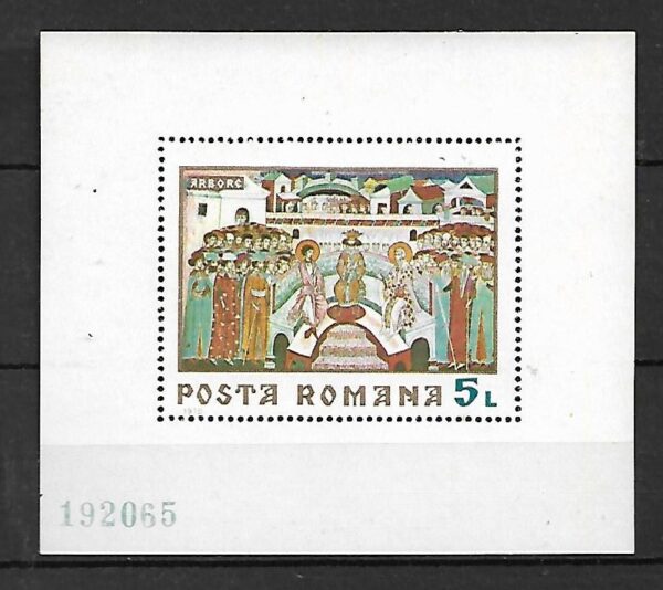 MALARSTWO RUMUNIA MI.BL.76**