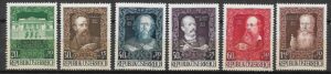 SŁAWNI LUDZIE AUSTRIA MI.878-884**