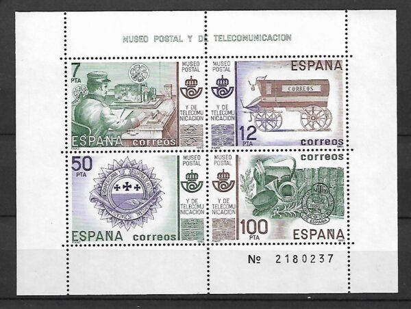 POCZTA HISZPANIA MI.BL.24**